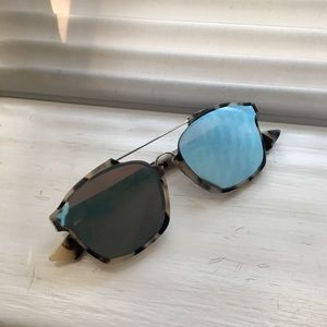 Dior Abstract Mirrored Sunglasses